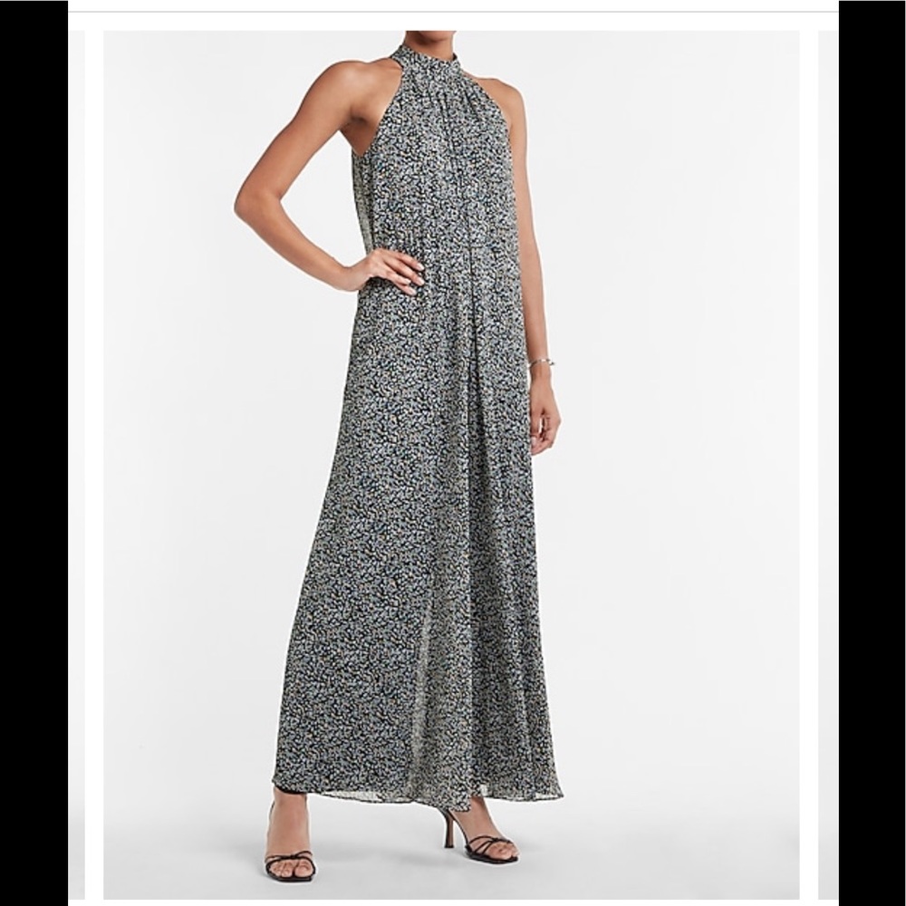 NWT- wide leg jumpsuit from Express- XS - Picture 2 of 11